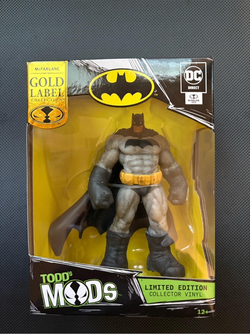 McFarlane Toys DC Direct Todd's Mods Batman Gold Label 4.5 CHASE